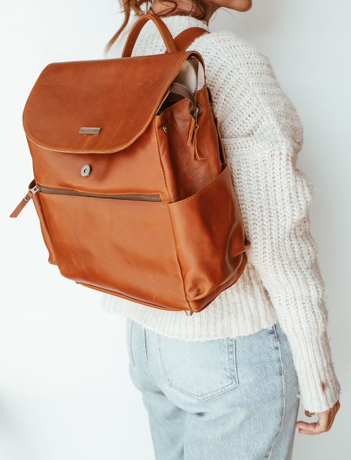 Emmi Leather Backpack