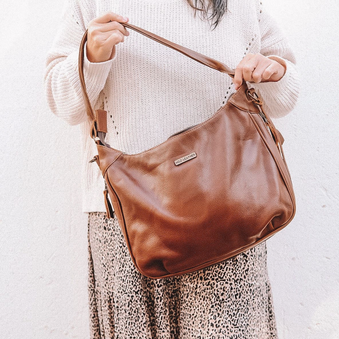 Slouchy Expandable Handbag