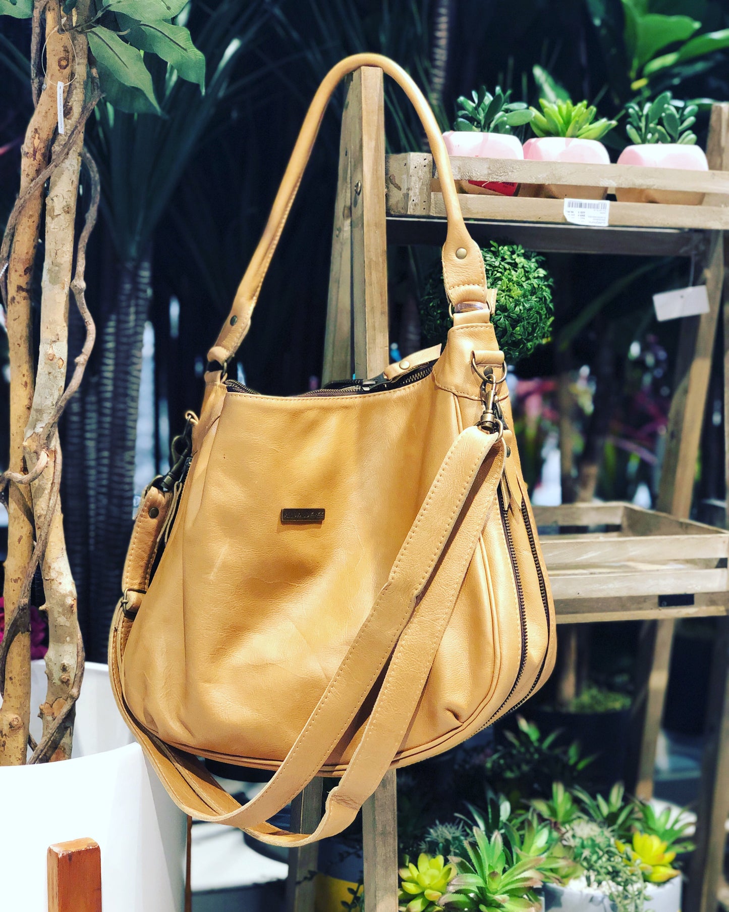 Slouchy Expandable Handbag