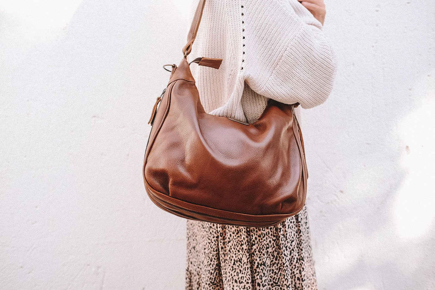 Slouchy Expandable Handbag