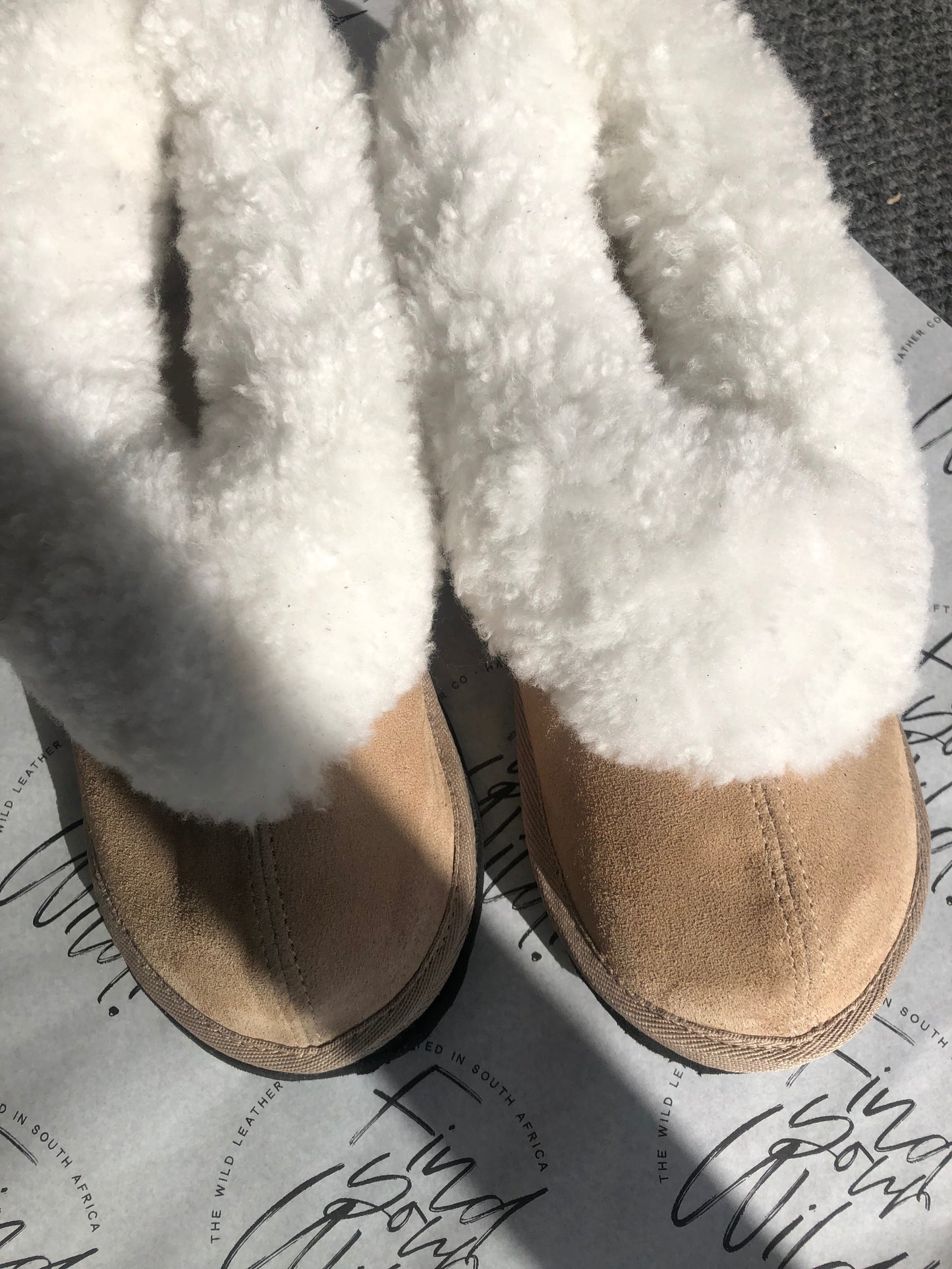 Wild Sheepskin Slippers