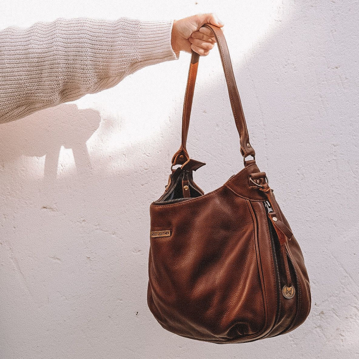 Slouchy Expandable Handbag