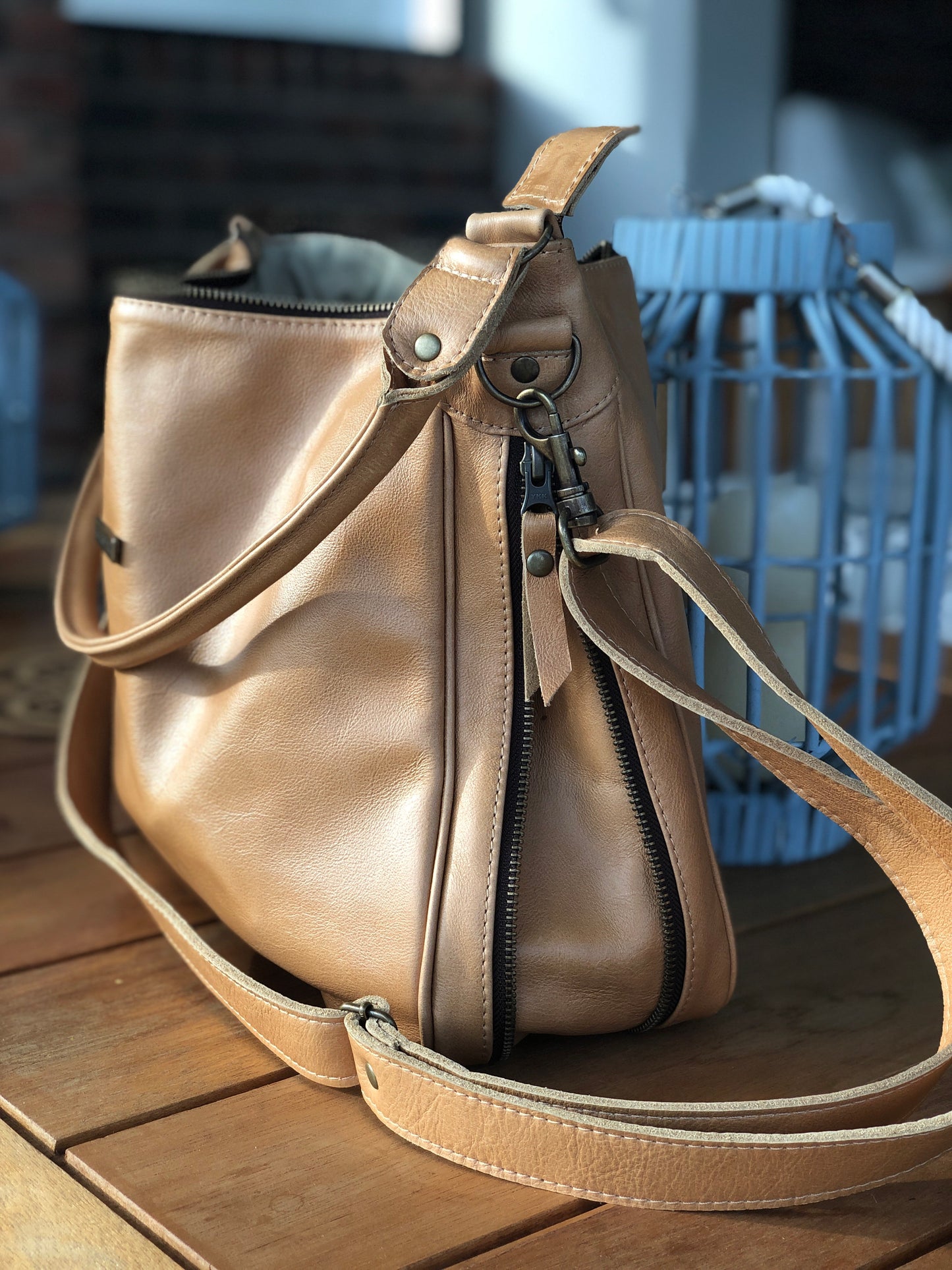 Slouchy Expandable Handbag