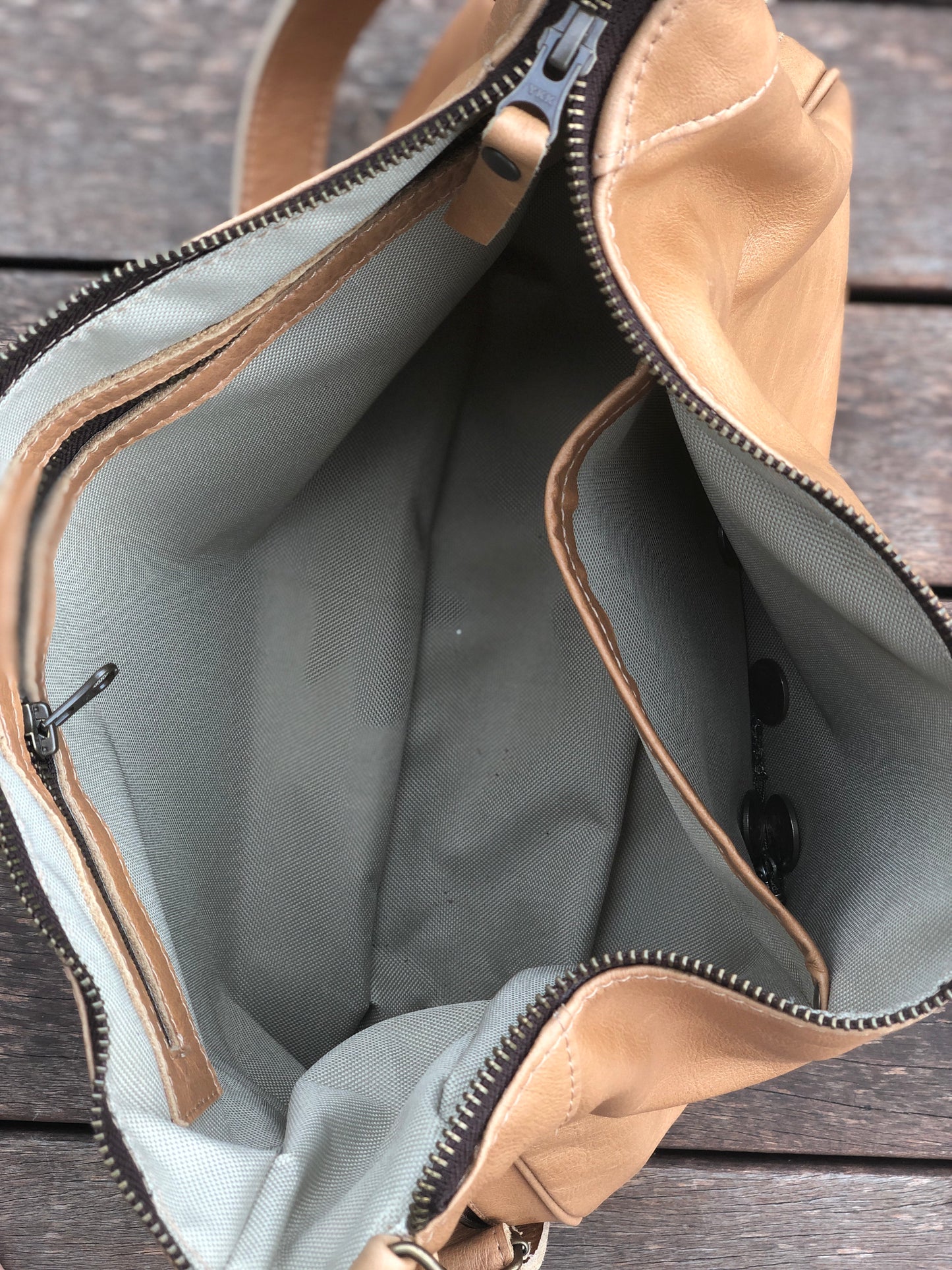 Slouchy Expandable Handbag